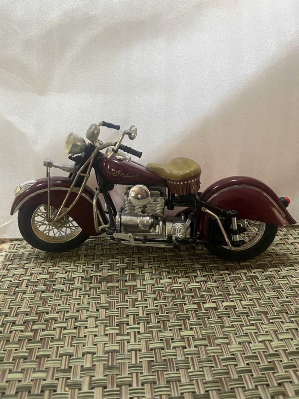42 Franklin Mint Indian motorcycle
